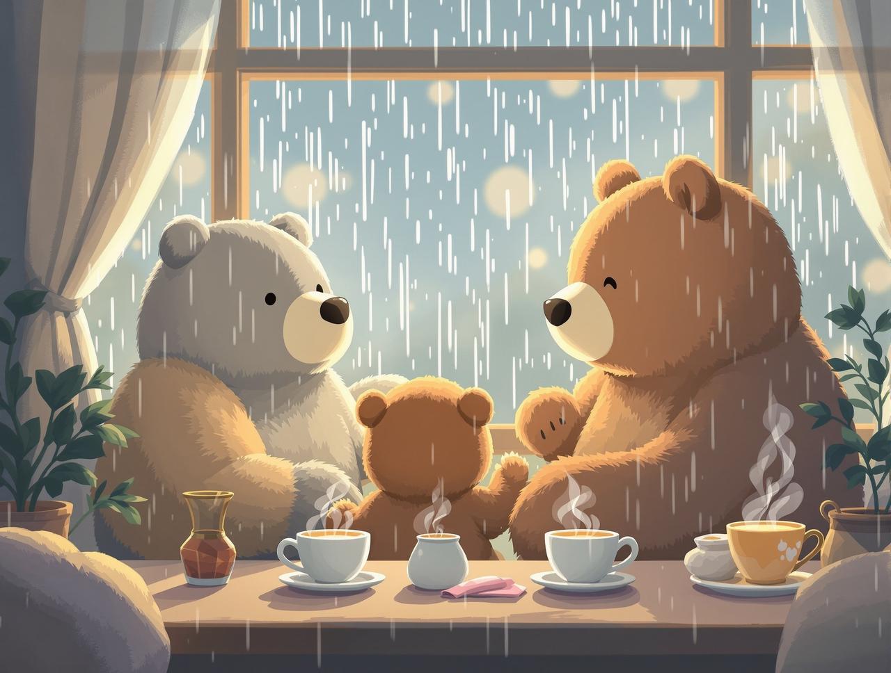 动漫AI黄剧 - 雨天的故事
