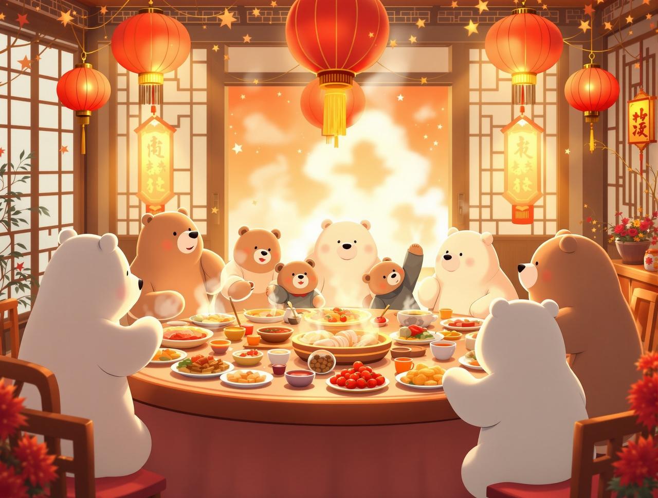 动漫AI黄剧 - 团圆饭